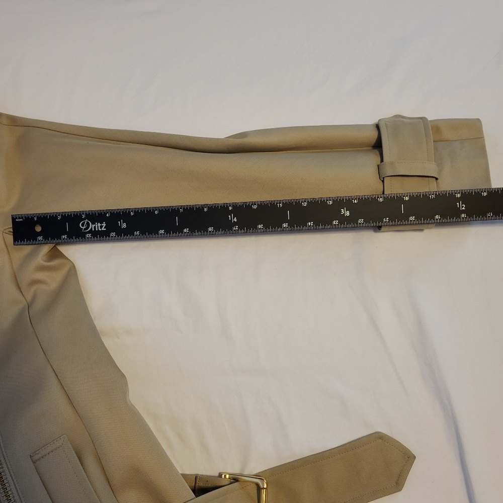 J. Crew Classic, Luxury, Women Trench Coat, Size 00, Vintage Khaki, Fall - Picture 2 of 16
